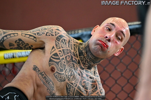 2024-05-18 Milano in the Cage 12 01013 IMMAF - Adam Bouabbadi-Nicolo Montecchi